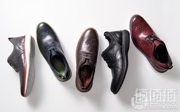 25.5cm码，Rockport 乐步 DresSports 2系列 35周年限定版 男士烤花正装牛津鞋新低227.85元