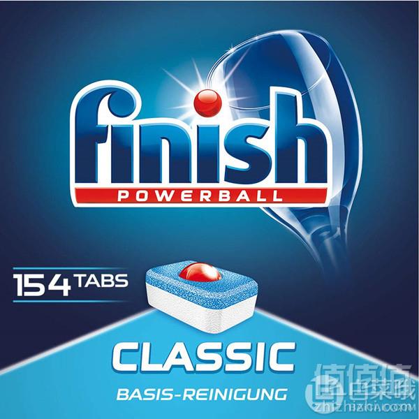 PRIMEDAY特价，Finish 亮碟 classic 洗碗机专用洗涤块 154块122.58元