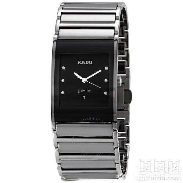 1.8折！Rado 雷达 Integral Jubile 精密陶瓷系列 R20784759 男士镶钻腕表 1约2962元