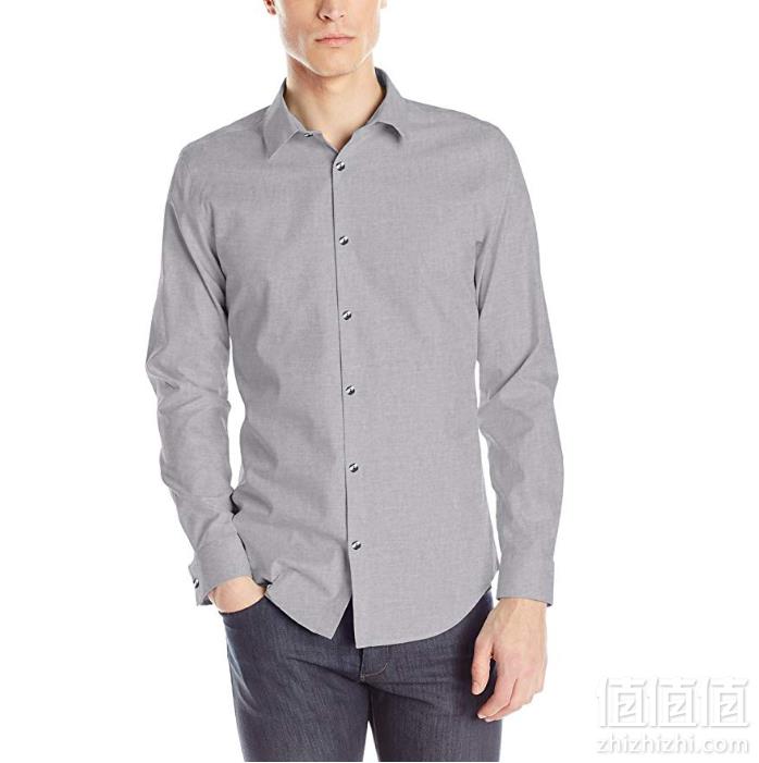 PRIMEDAY特价，Calvin Klein 卡尔文·克莱恩 男式修身免烫衬衫160.19元