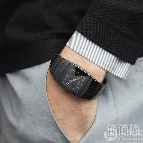 <span>1.9折！</span>Rado 雷达 Sintra银钻系列 R13724162 男士陶瓷腕表 2约3176元