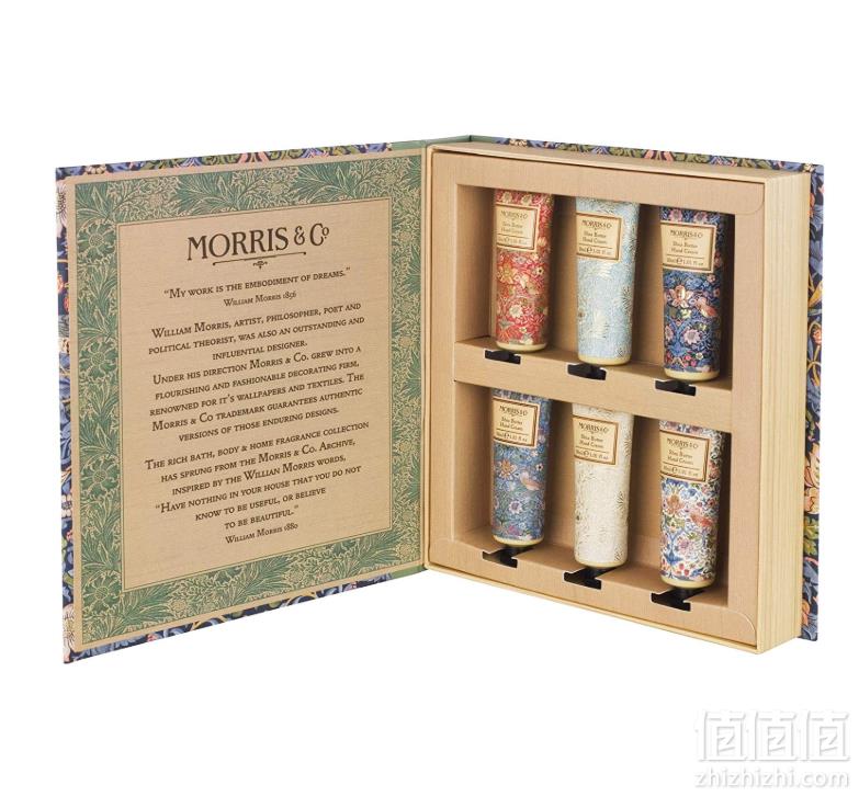 Morris & CO hand cream library 草莓复古风护手霜礼盒 30ml*6支114.13元（Prime会员额外8折）