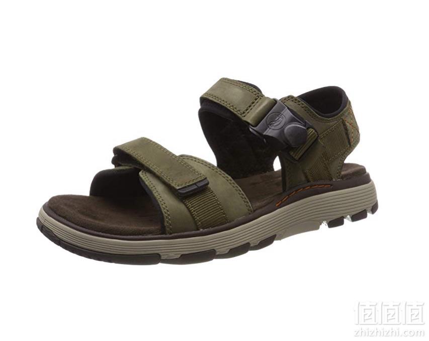 PRIMEDAY特价， Clarks 其乐 Un Trek Part 男士时尚运动凉鞋 UK9码新低334.73元