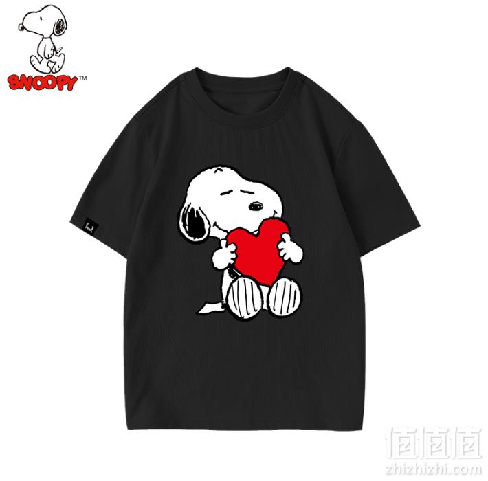 peanuts 史努比 男/女童短袖t恤 多款19.9元包邮（需领券）
