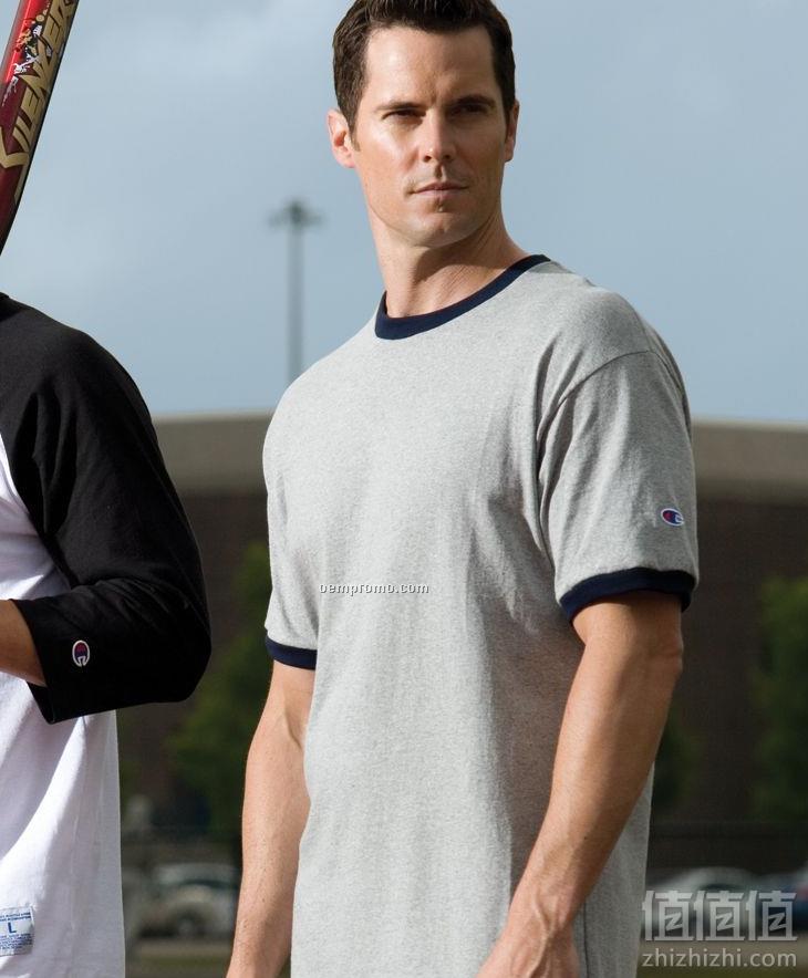 PRIMEDAY特价，Champion 冠军牌 T0220 男士经典休闲纯棉T恤 多色56.01元