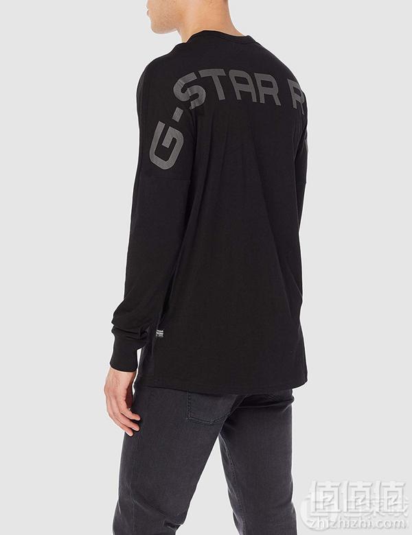 限L码，G-STar Raw Korpaz 男士圆领长袖T恤 D14359-336115.48元
