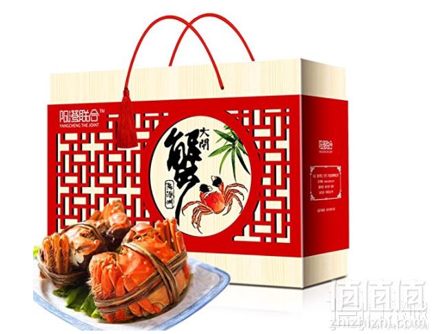 阳澄联合 阳澄湖大闸蟹礼券/礼盒1988型（公蟹4两*4 母蟹3两*4）新低119.9元包邮