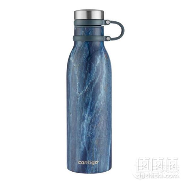 Contigo 康迪克 Matterhorn 大理石不锈钢真空保温杯567ml 蓝石色新低89.24元