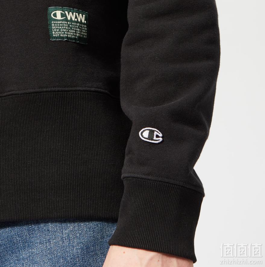 Champion X WOOD WOOD 联名款 Tommy 男士半拉链套头衫凑单直邮到手447.2元