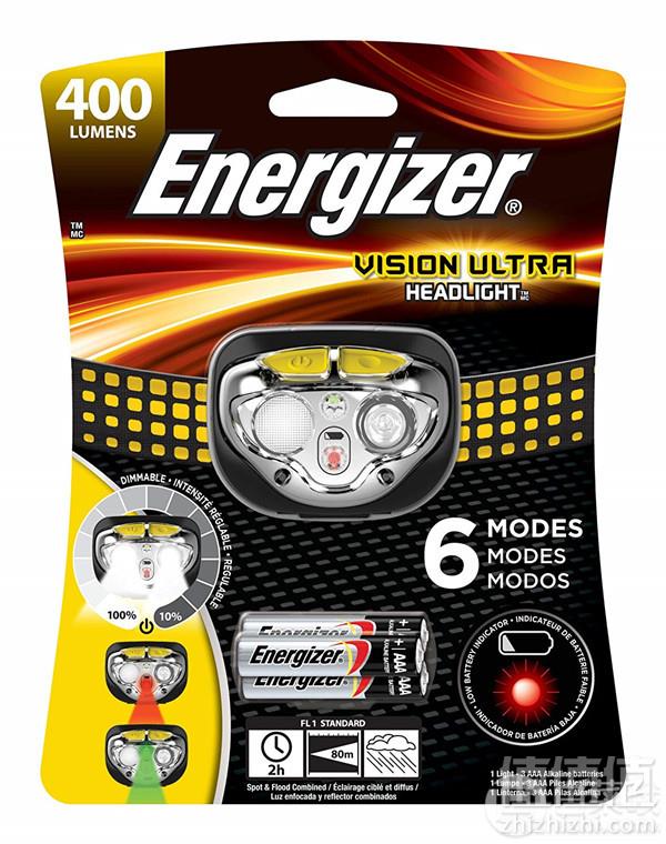 Energizer 美国劲量 Vision Ultra LED前灯145.27元（单件包邮）