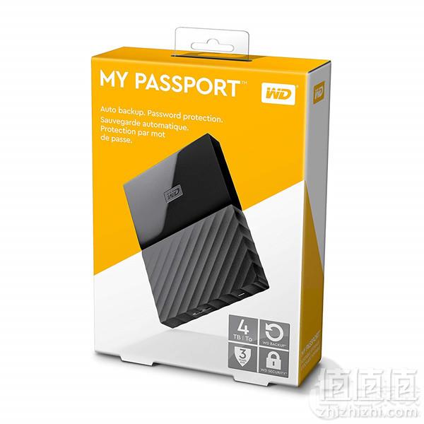 Western Digital 西部数据 My Passport 4TB 2.5寸移动硬盘598.02元