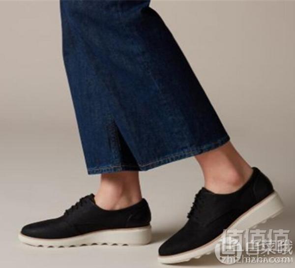 限尺码， Clarks 其乐 Sharon Crystal 女士水晶休闲鞋205.39元