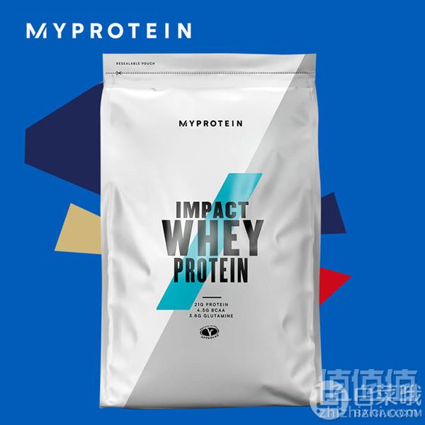 Myprotein 香草味 Impact乳清蛋白粉1000g171.92元（需用码）
