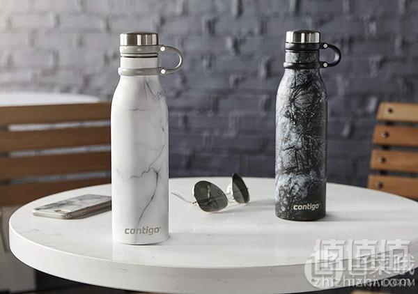 Contigo 康迪克 Matterhorn 大理石不锈钢真空保温杯567ml 蓝石色新低89.24元