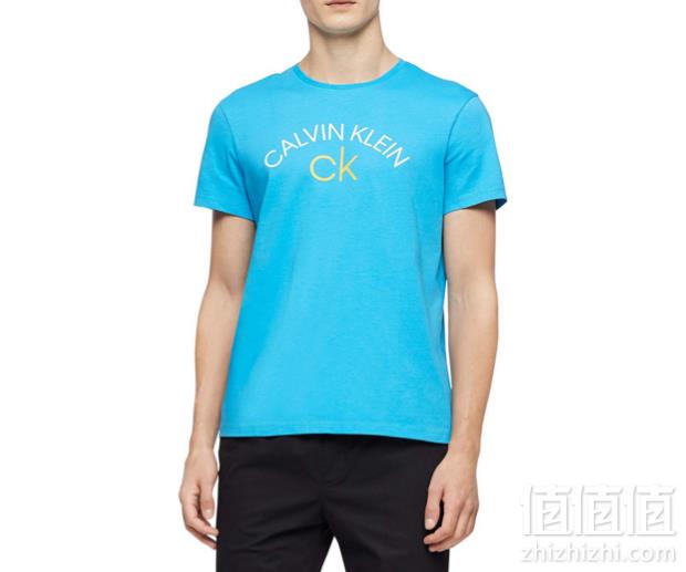 Calvin Klein 卡尔文·克莱恩 男士休闲短袖T恤92.31元