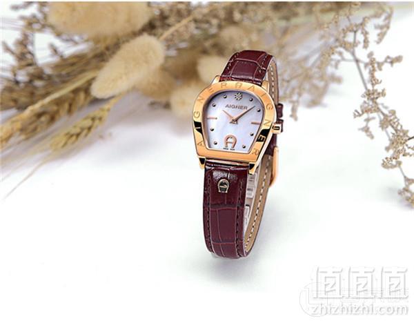 德国轻奢名表，Aigner 艾格娜 A32249 玫瑰金女士镶VS1级真钻腕表 12期0息史低779顺丰包邮（需领券）