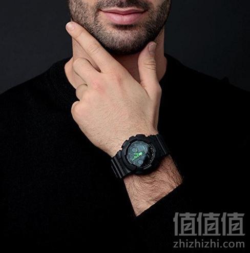 Casio 卡西欧 G-Shock系列 GA-100C-1A3 多功能双显运动手表494.52元