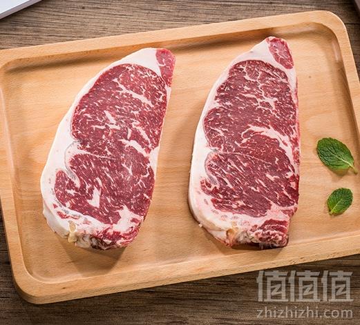 农夫好牛 澳洲黑安格斯M3+级西冷牛排 200g 1片装 *5件 +凑单品 141元包邮28.2元/件（双重优惠）