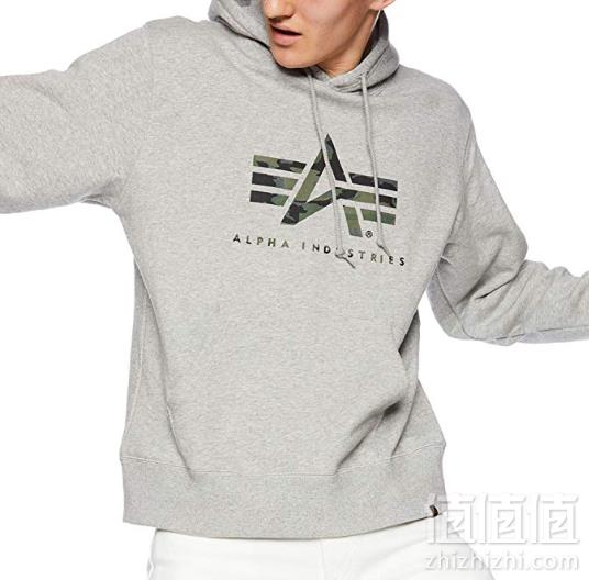 Alpha Industries 阿尔法工业 TC1311-01 男士纯棉兜帽卫衣 XL码192元