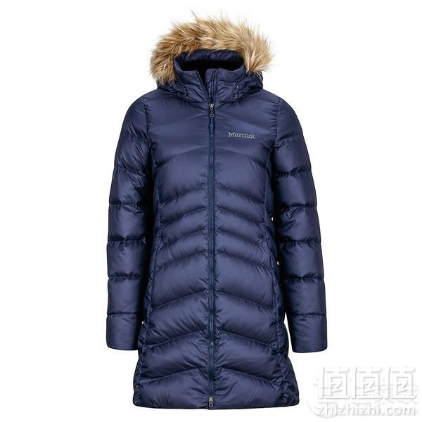 XS码，Marmot 土拨鼠 Montreal蒙特利尔 女士700蓬中长款毛领羽绒服785701056.13元（天猫旗舰店促销价2799元）
