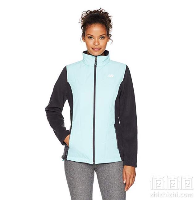 限M码，New Balance 新百伦 overlay 户外拉链半高领外套136.24元