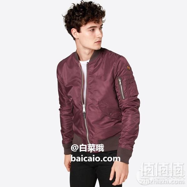 Schott NYC Bomberjacke amp39JKTACamp39 in rot Männer Bekleidung Jacken Herren ZJSJIS.jpg
