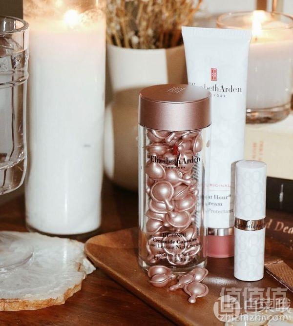 Elizabeth Arden 伊丽莎白·雅顿  小粉胶 时空焕活夜间多效胶囊精华液 60粒385.59元