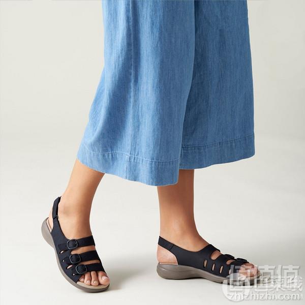 US6.5码，Clarks 其乐 Saylie Quartz 女士凉鞋156.63元