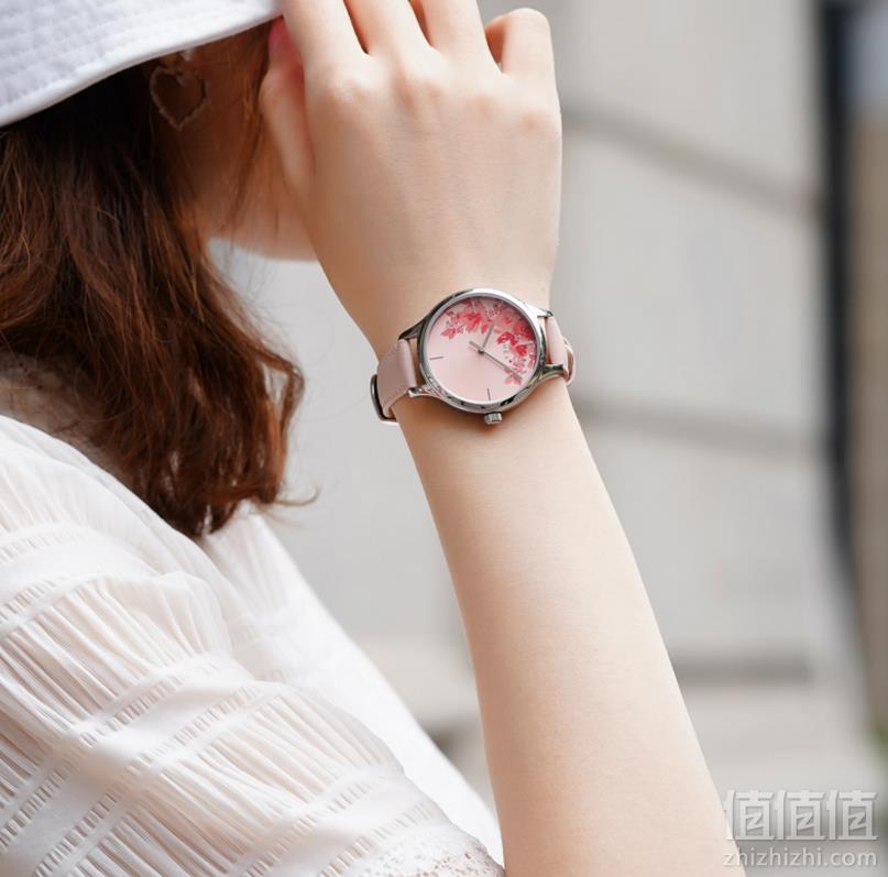Timex 天美时 女士花卉手表 TW2R66800216.51元