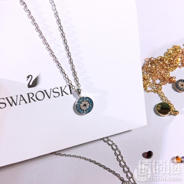 SWAROVSKI 施华洛世奇 LUCKILY 女士幸运圆形恶魔之眼项链 5468918339元包邮包税