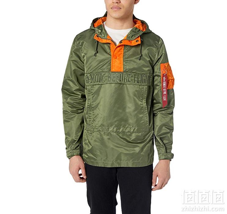 L码，Alpha Industries 阿尔法工业 男士海员连帽外套316.38元