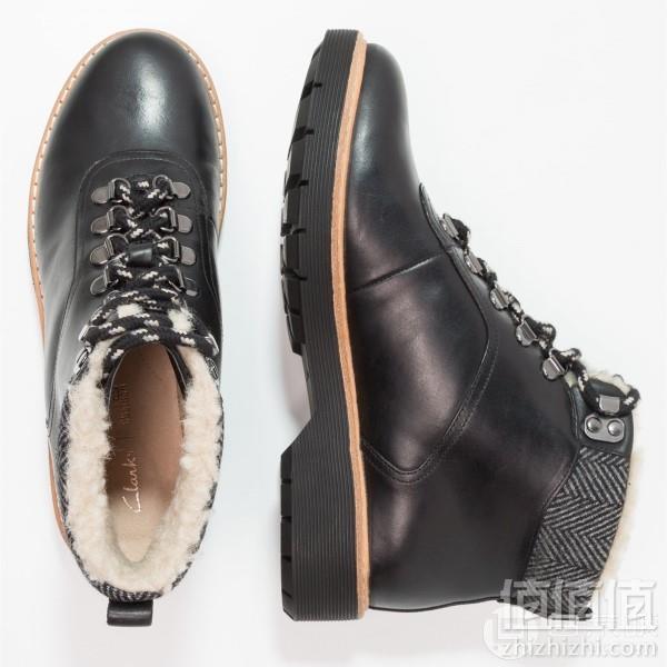 UK6码，Clarks 其乐 Witcombe Rock 女士真皮马丁靴新低193.97元