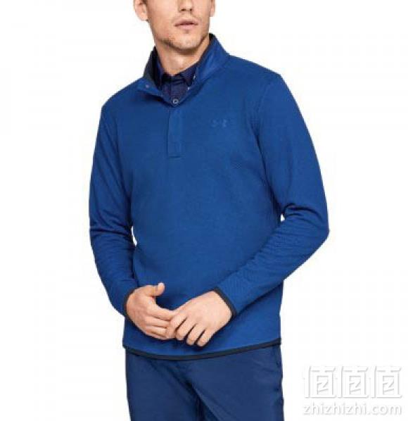 S码，Under Armour 安德码 Woven Sf 男士按扣式套头衫新低90.22元
