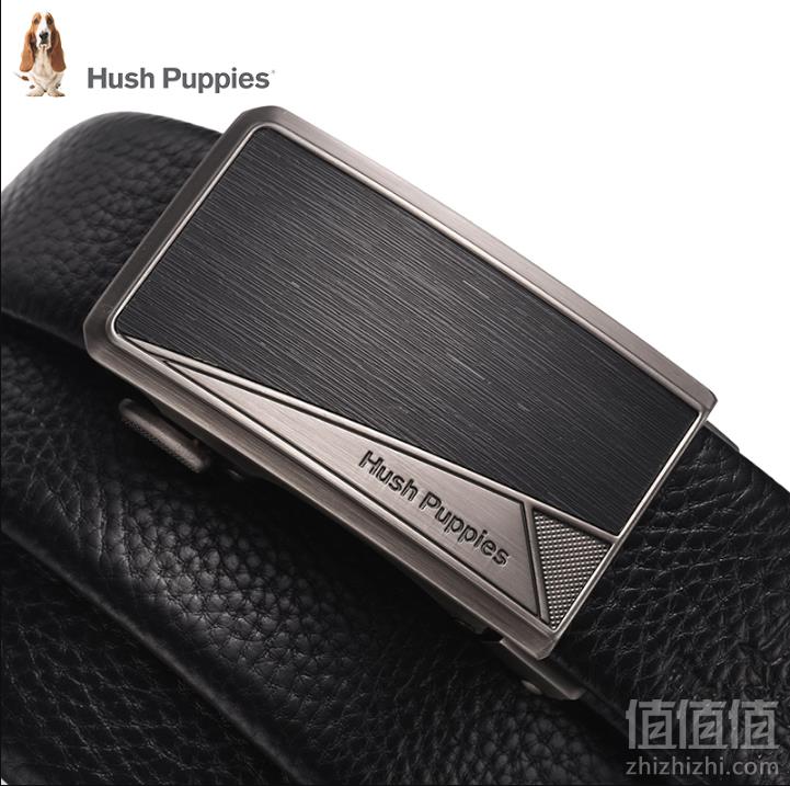 Hush Puppies 暇步士 男士真皮自动扣皮带99元包邮（需领券）