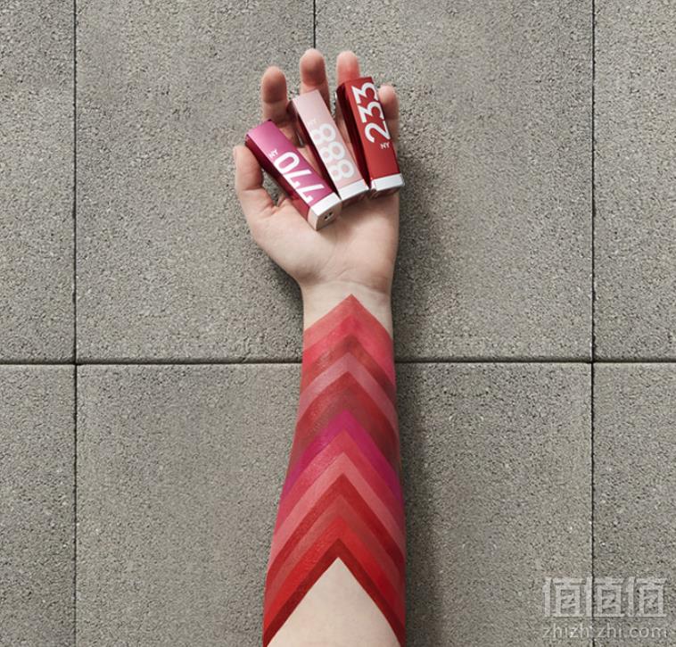 MAYBELLINE 美宝莲 限量唇色密码系列 绝色持久口红 3.9g39元包邮