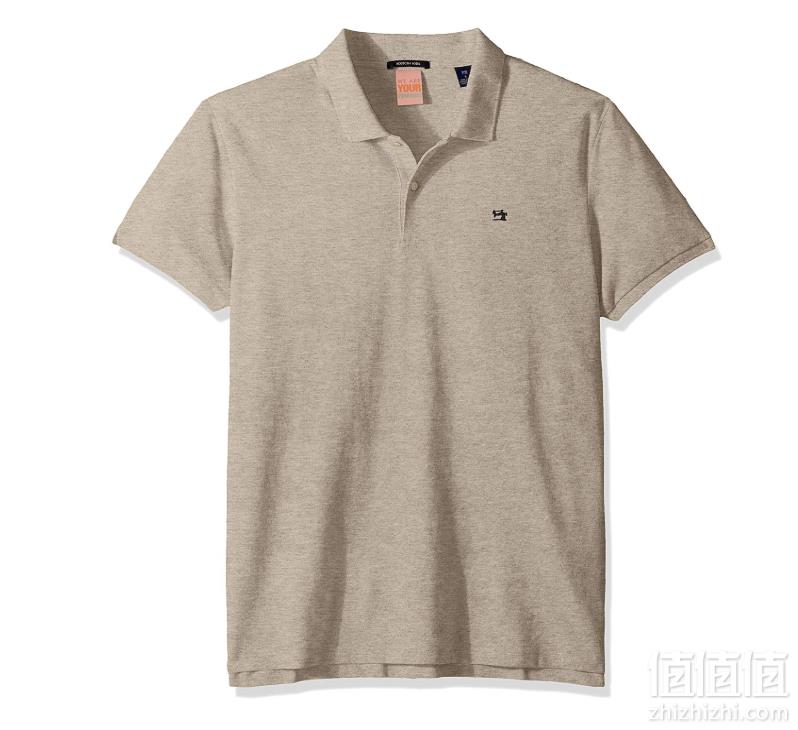 限S码，Scotch & Soda 男士经典纯棉短袖Polo衫177.61元