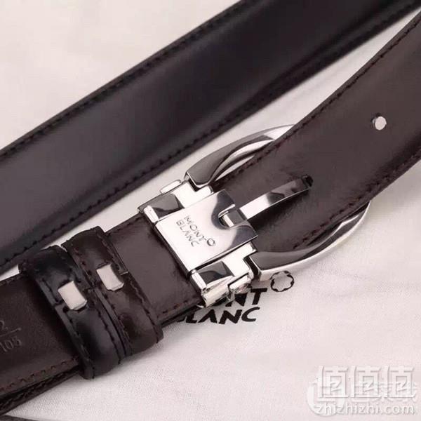 MONT BLANC 万宝龙 男士光面针扣皮带 106148846元包邮（2件5折）