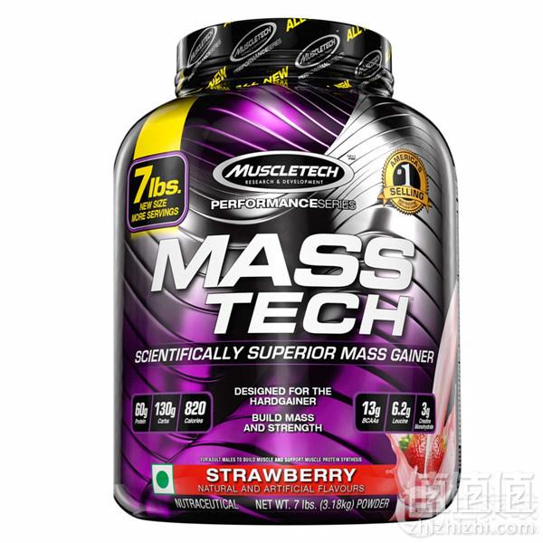 Muscletech 肌肉科技 增肌粉 草莓味 3.18kg266.39元