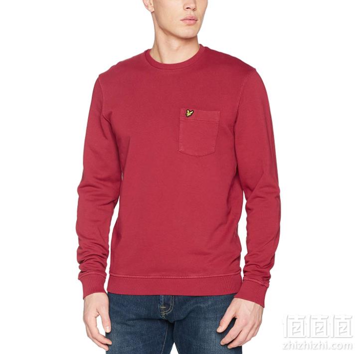 XL码，Lyle & Scott 苏格兰金鹰 男士纯棉休闲卫衣新低226.25元