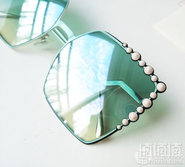 Fendi 芬迪 FF0259S 蓝色渐变珍珠铆钉太阳镜 .99约619元