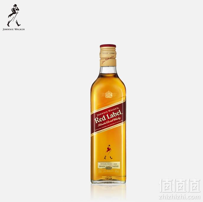 Johnnie Walker 尊尼获加 红牌红方 调配威士忌酒 200ml39元包邮（需领券）