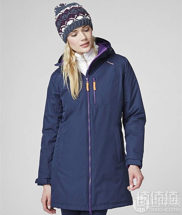 限XS码，Helly Hansen 哈里汉森 Long Belfast 女士中长款防水冲锋衣436.54元