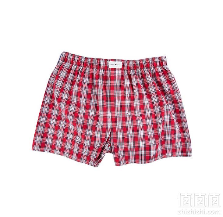 TOMMY HILFIGER 汤米·希尔费格 男士针织棉平角内裤 3件装119.09起