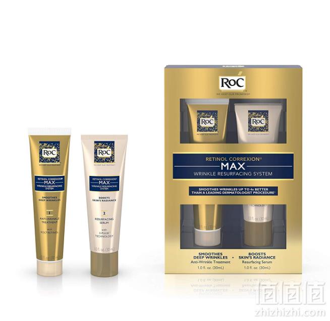 RoC 洛克 活性视黄醇 抗皱修复系列晚霜30ml*2支109.37元