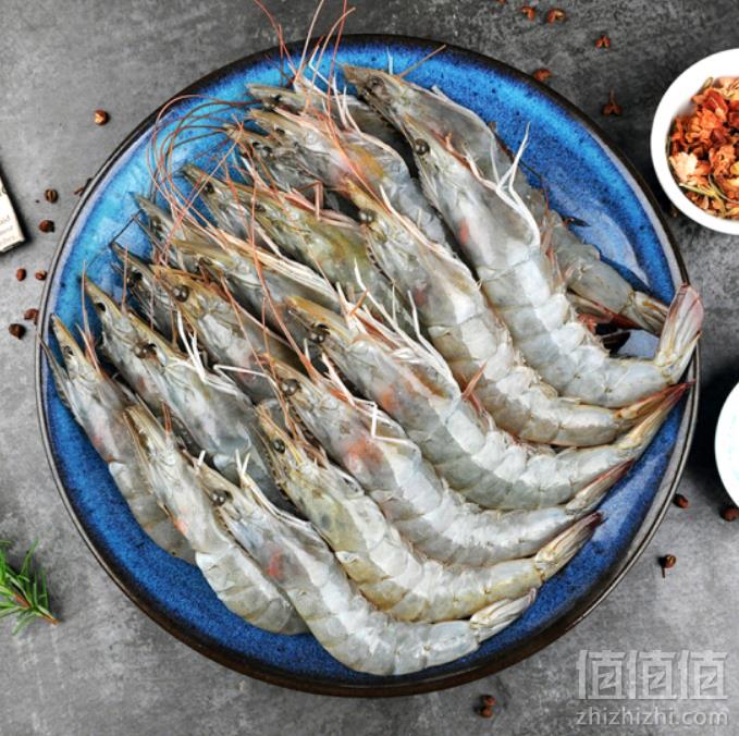纯色本味 冷冻厄瓜多尔白虾400g（20-27只）*6盒119.6元包邮（双重优惠）