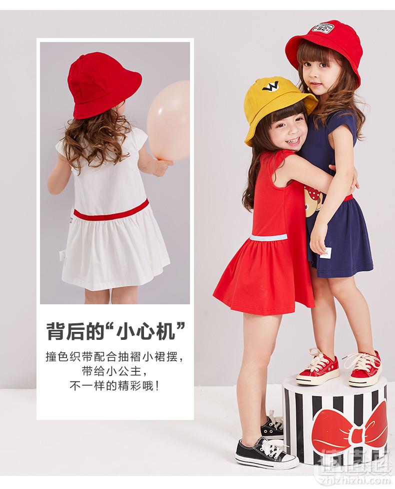 Deesha Mini 笛莎 2019新款女童中小童连衣裙 多色59元包邮（需领券）