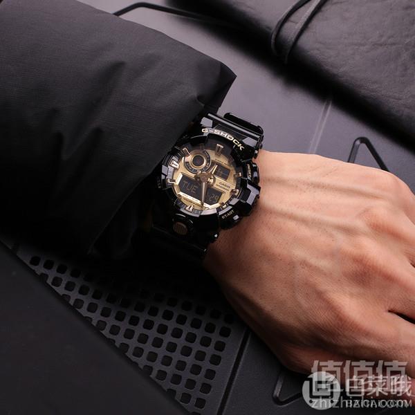 Casio 卡西欧 男式防水运动石英手表 GA-710GB-1AER625.96元