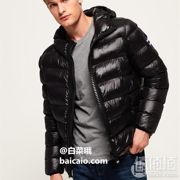 L码，Superdry 极度干燥 Crater Padded 男士保暖夹克371元
