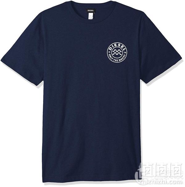 Diesel 迪赛 男士圆领印花T恤161.4元