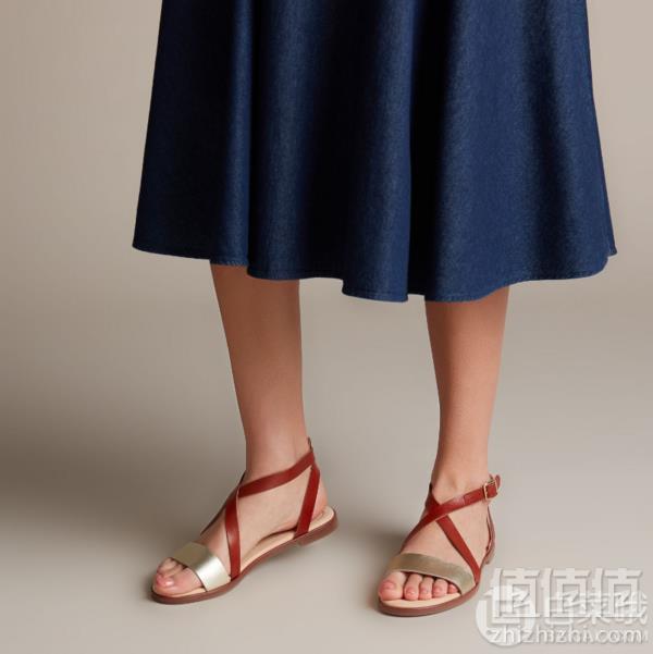 Clarks 其乐 Bay Rosie 女式踝带凉鞋299.63元起
